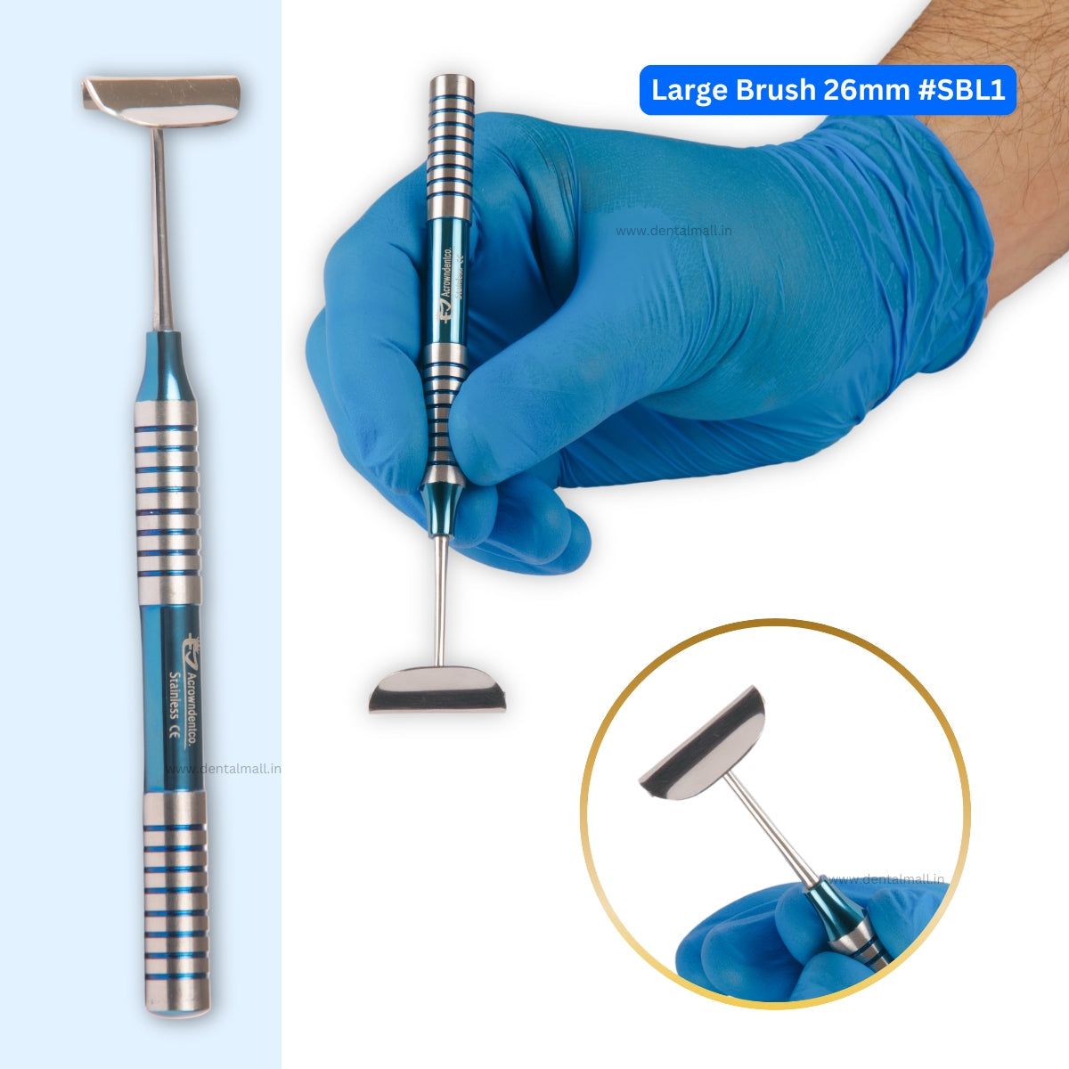Soft Brushing Kit – #SBK5 Advanced Flap Extension Without Incisions  For Lingual & Buccal Tissue Flap Surgery