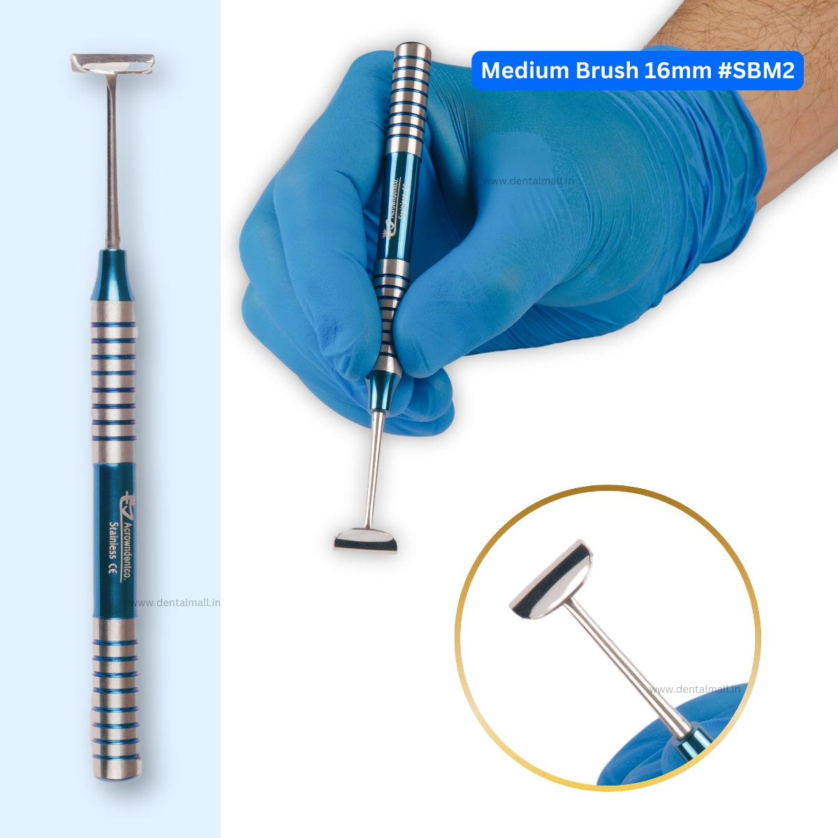 Soft Brushing Kit – #SBK5 Advanced Flap Extension Without Incisions  For Lingual & Buccal Tissue Flap Surgery