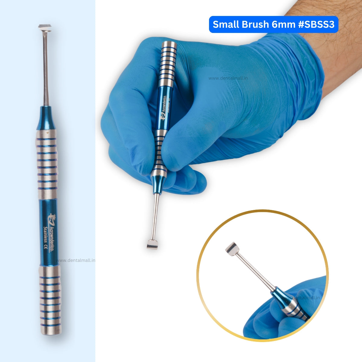 Soft Brushing Kit – #SBK5 Advanced Flap Extension Without Incisions  For Lingual & Buccal Tissue Flap Surgery