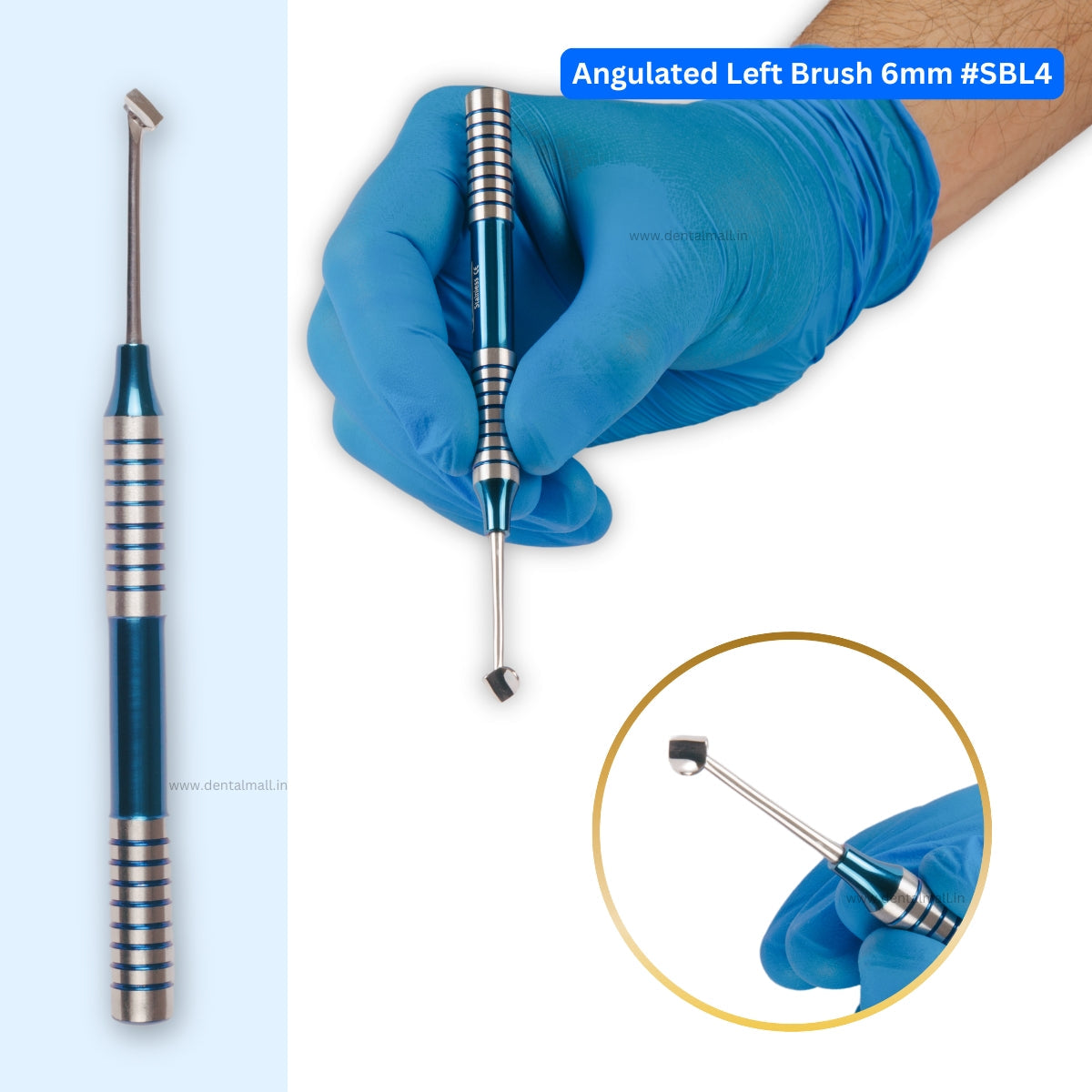 Soft Brushing Kit – #SBK5 Advanced Flap Extension Without Incisions  For Lingual & Buccal Tissue Flap Surgery