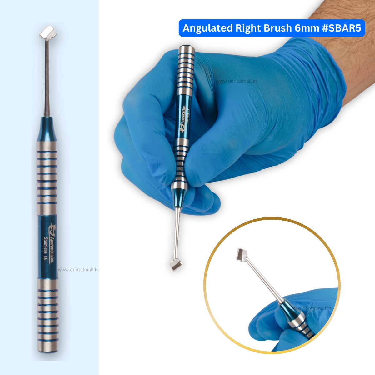 Soft Brushing Kit – #SBK5 Advanced Flap Extension Without Incisions  For Lingual & Buccal Tissue Flap Surgery