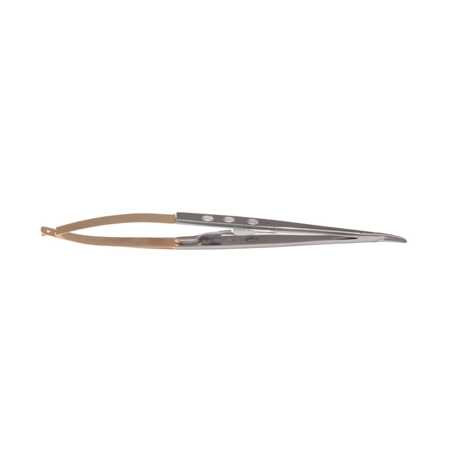 Castroviejo Needle Holder - Straight (CVJNHTCS1HH) and Curved  (CVJNHTCC2HH) (Tungsten Carbide Tip)