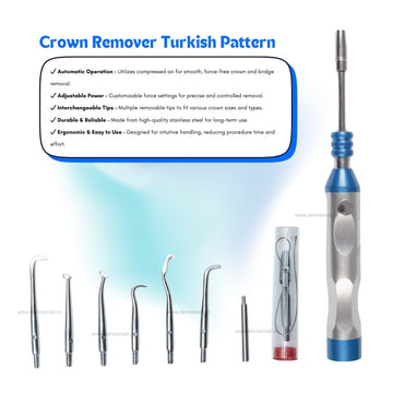 Crown & Bridge Remover Turkish Pattern #CBRT