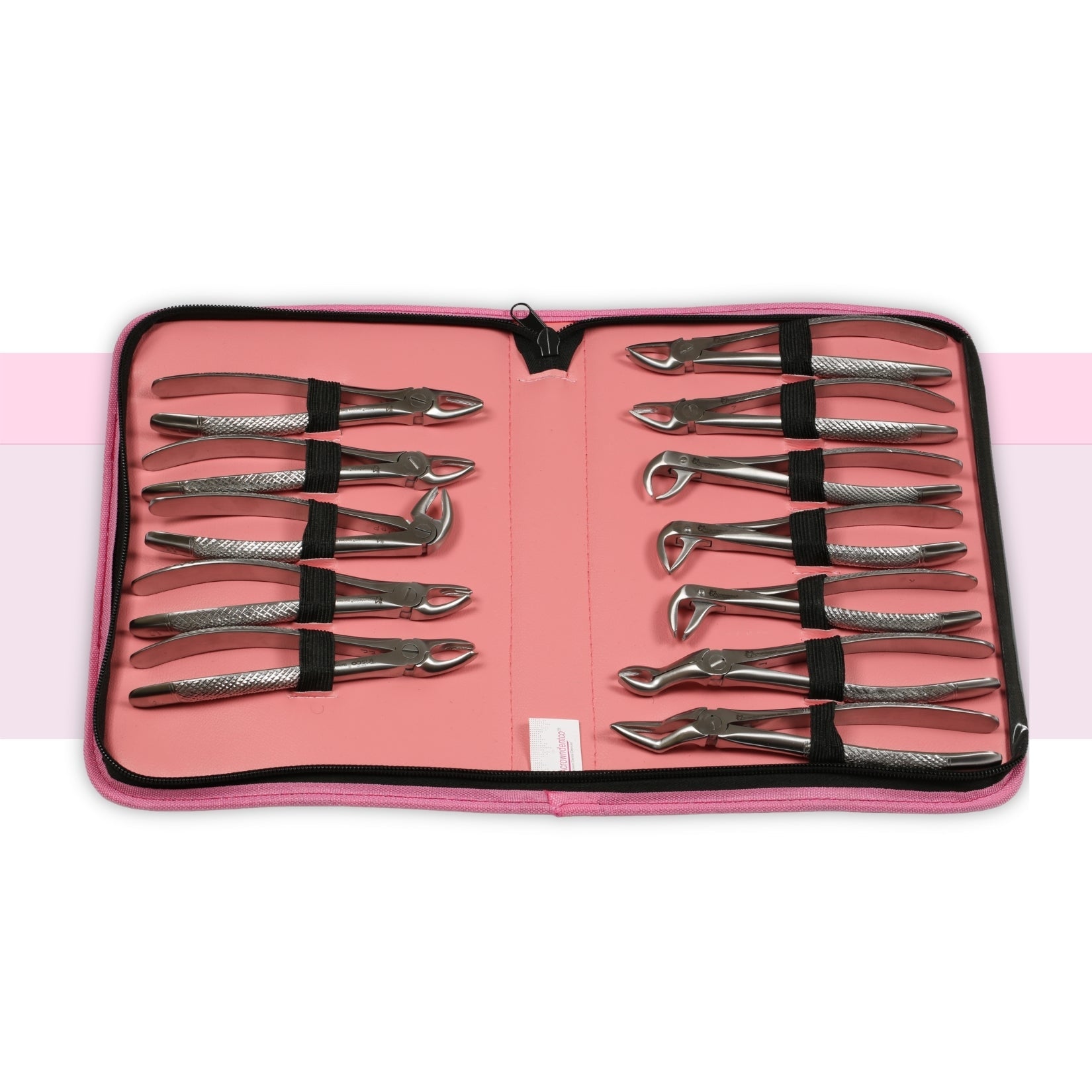 Extraction Tooth Forceps Kit – Standard-English Pattern Dull Finish, Set of 12 Pcs #ETFK12SDF