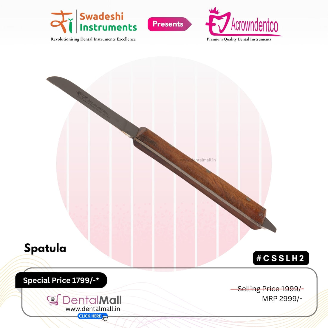 Wax Knife Gritmann (170mm) #WKG