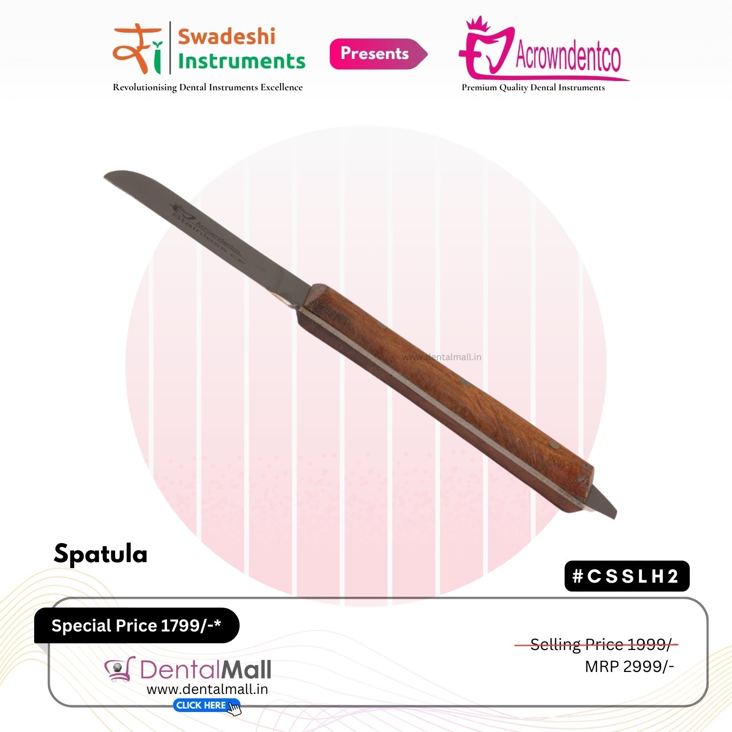 Wax Knife Gritmann (170mm) #WKG